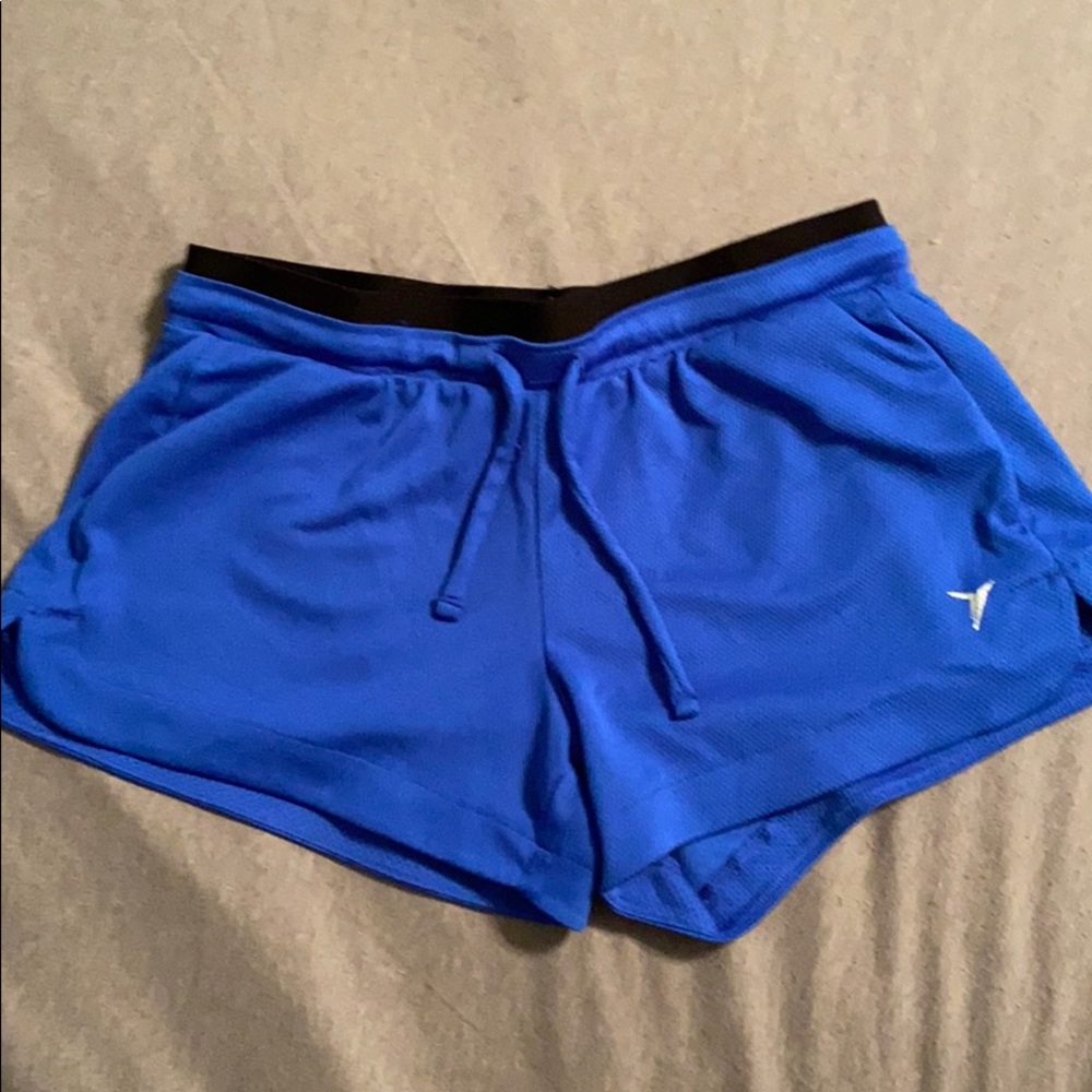 blue old navy athletic shorts